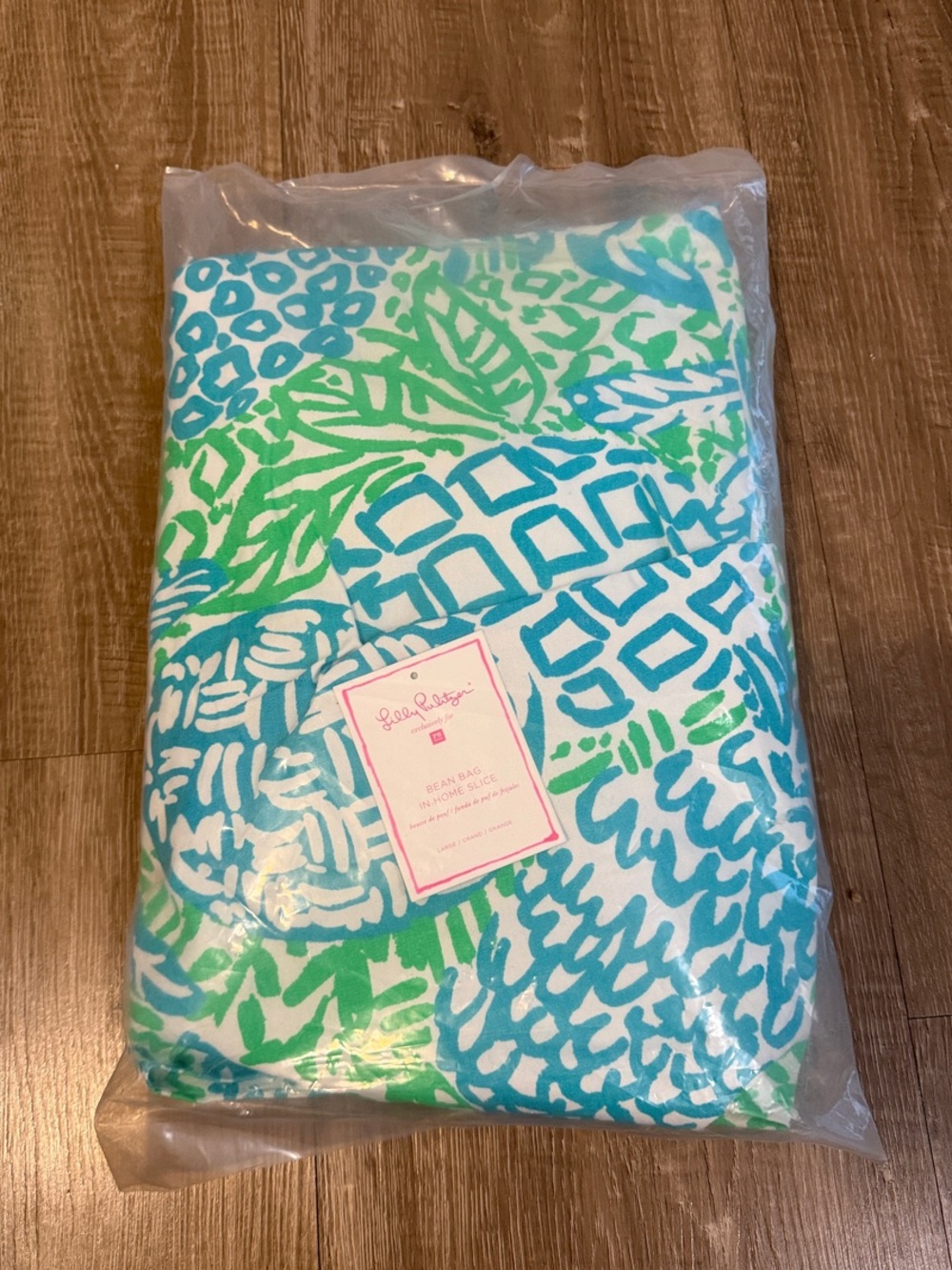 Lilly Pulitzer Pottery Barn home slice been bag cover